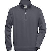 Half-zip work jumper JN831 workwear half-zip sweatshirt 