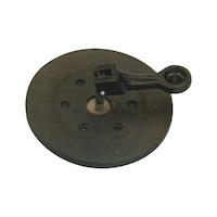 Rubber disc for vacuum lifter