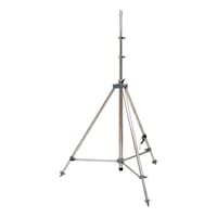 Tripod, stainless steel, air-cushioned For wide-area lights