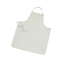 Welding apron made of top-grain leather