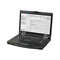 Werkplaats-laptop Panasonic FZ-55 Voor de W.EASY-diagnostiek