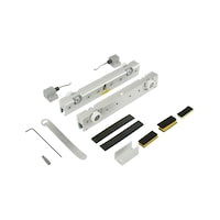 ABILIT 120-G interior sliding door fitting set For ceiling and wall mounting for glass doors