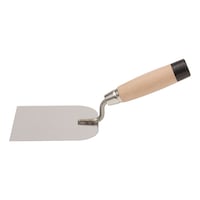 Plasterers spatula stnlss steel wooden handle bit