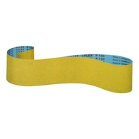 CS 411 Y — Wide belts with cloth backing for Steel, Stainless