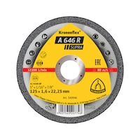 Cutting disc for steel A 646 R Supra Klingspor