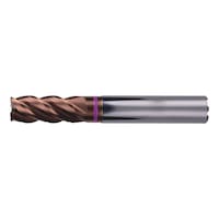 HPC+ end mill Turbo-Cut-Allround DIN 6527L, four blade, variable helix, long, optional