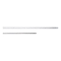 Steel measuring ruler Made of stainless, flexible steel