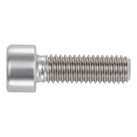 Cilinderkopschroeven met binnenzeskant met karteling ISO 4762 met tanden onder kop, A2-70, blank