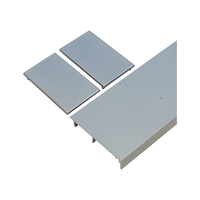 SCHIMOS 80/120-G front panel profile for glass doors