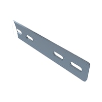Aluminium profile connector for aluminium terrace profile