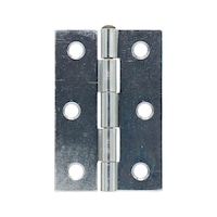 Screw hinge square with loose pin series 1840