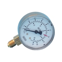 Pressure regulator manometer