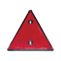 Refletor triangular com furos