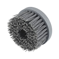 Disc brush Crimped, with nylon sanding bristles and M14 connecting thread