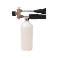 Dual-purpose foam jet pipe