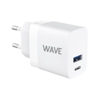 Wave 20W verkkolaturi USB C + USB A