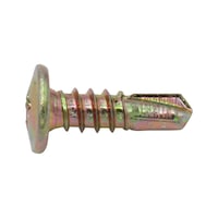 Drilling screw, flat head, inch