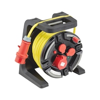 Plastic cable reel CEE 400 V HEAVY DUTY