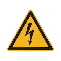 Panneau de sécurité et d'avertissement - Tension électrique dangereuse