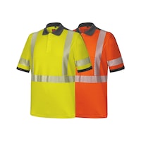 Warnschutz-Poloshirt Neon Klasse 2