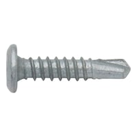 Drilling screw, flat head, inch