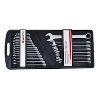 COMBINATION WRENCH SET 25 PIECES - FLAT