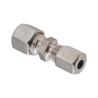 Straight reducer fitting ISO 8434-1, stainless steel 1.4571
