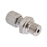 Straight screw-in connector sst BSPP MT