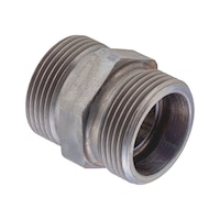 Straight cutting ring fitting ISO 8434-1, zinc-nickel-plated steel