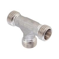 T-shaped cutting ring fitting ISO 8434-1, stainless steel 1.4571