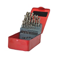 Twist drill bit HSS DIN 338 metric asmt 25 pcs