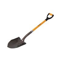 Spade shovel with serrated blade ROUGHNECK