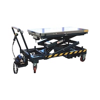 Mobile battery lifting table trolley 1,500 KG