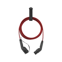 Charging cable for electric vehicle mode 3 type 2