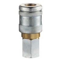 Quick-action coupling female thread 100 Series PCL