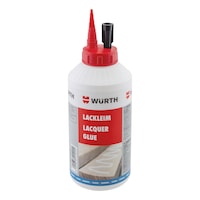 Glue for painted surfaces