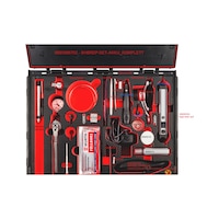 Complete windscreen repair set