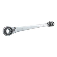 Ratchet double box-end wrench 8in1