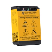 Rechargeable battery for Suprabeam V3air head lamp