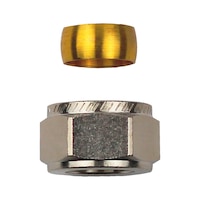 PRINETO compression fitting for crossing T-piece