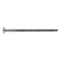 Jamo plus 4 Special CSMR screw for adjustable distance mounting Steel zinc-plated partial thread with underhead thread for adjusting the countersunk head with milling pockets