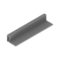 Handle strip aluminium for sliding doors SGL-A1