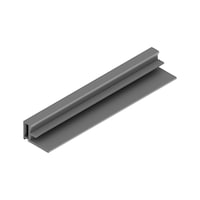 Handle strip aluminium for sliding doors SGL-A3
