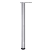 Table leg With a length of 1,230 mm for individual adjustment