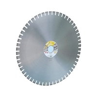 Diamond cutting disc, long-life, construction materials, abrasive For wet cutting