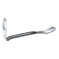 Dinging spoon, double curve