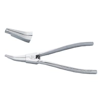 Pliers for circlip 30 degree angled