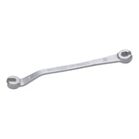 Brake line flare nut wrench For brake line screw connections on front and rear axles