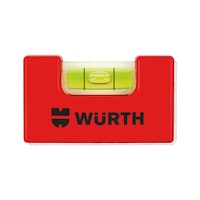 Small spirit level with magnet