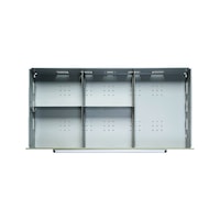 Compartment separator drawer cabinet PRO 550B